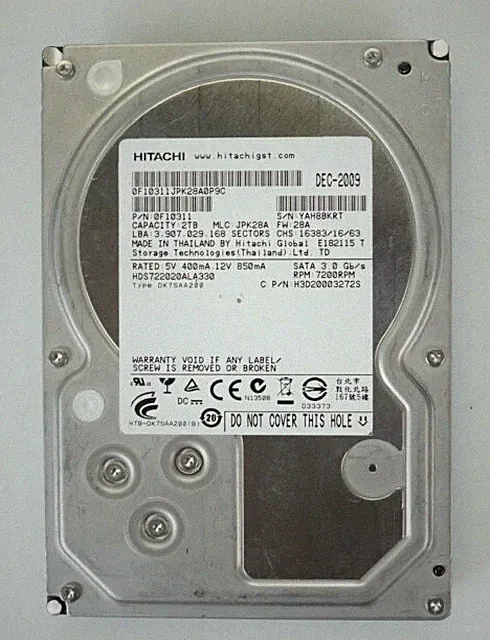 2 TB internal hard drive for desktop