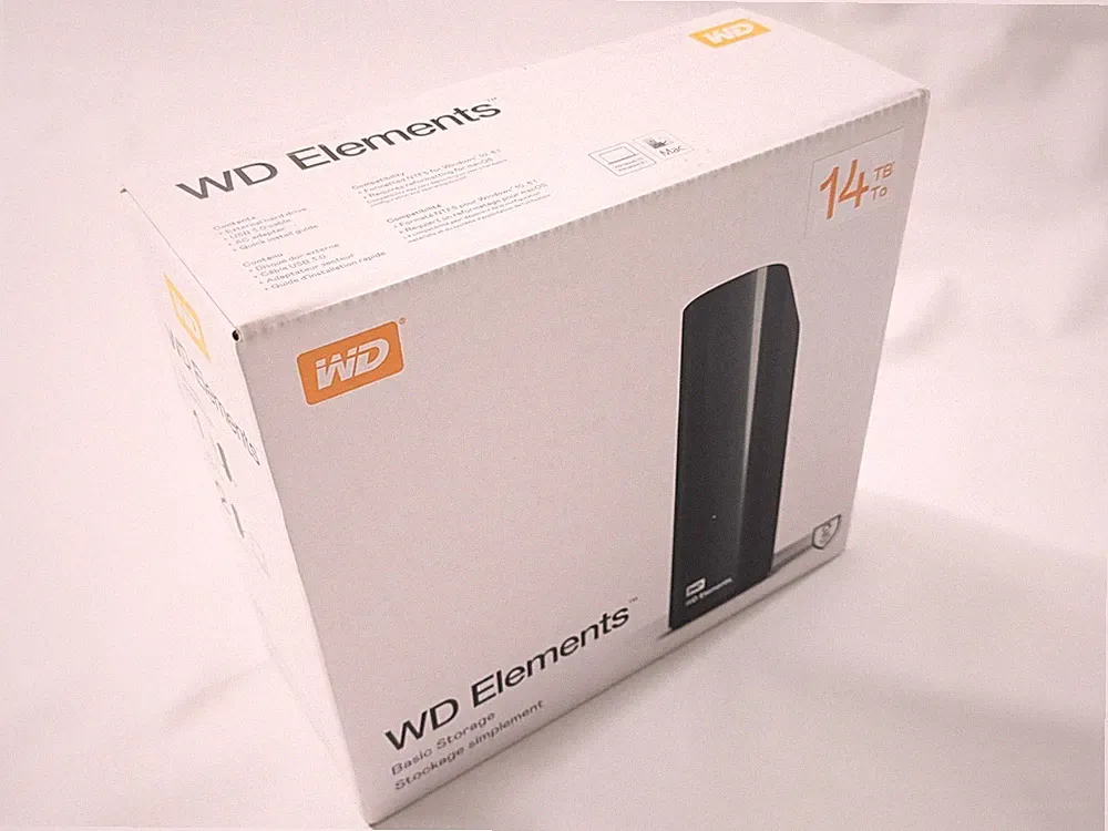 NEW WD 14TB USB 3 External Desktop Laptop XBOX Playstation Mac 3.5 Hard Drive HD