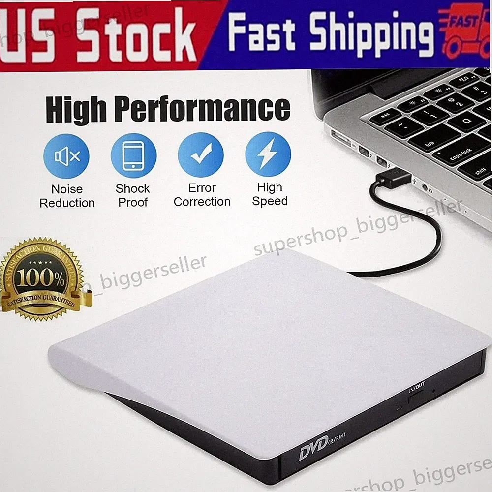 External hard drive CD DVD burner for desktop