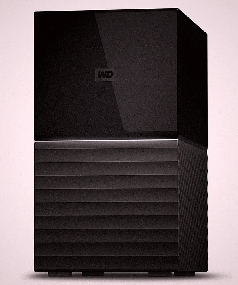 WD TB My Book Duo Desktop RAID External Hard Drive 0TB NO DRIVES